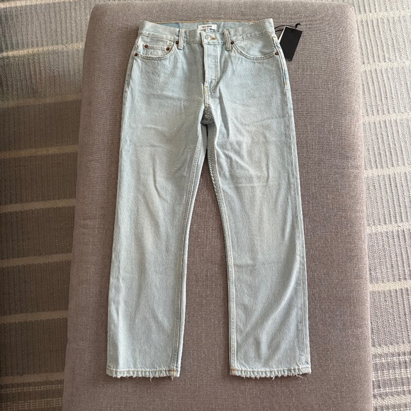 RE/DONE EASY STRAIGHT CROP SZ 25 - Picture 1 of 5